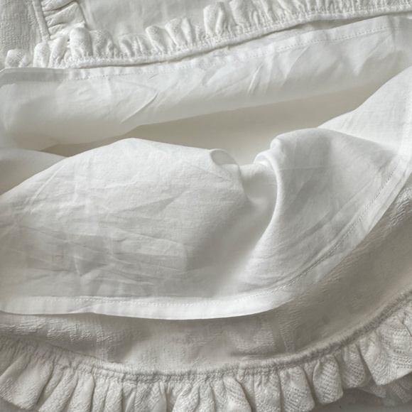 TUCKERNUCK | White Embroidered Cross Stitch Clara Dress size XS - Picture 8 of 13